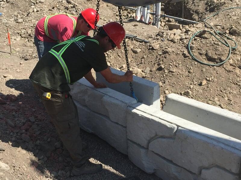 EarthTech construction process